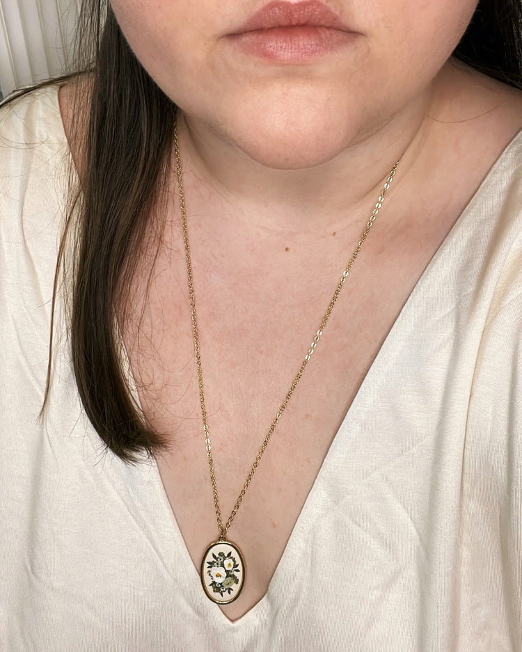 Violet Bouquet Necklace | Wild Violet Series