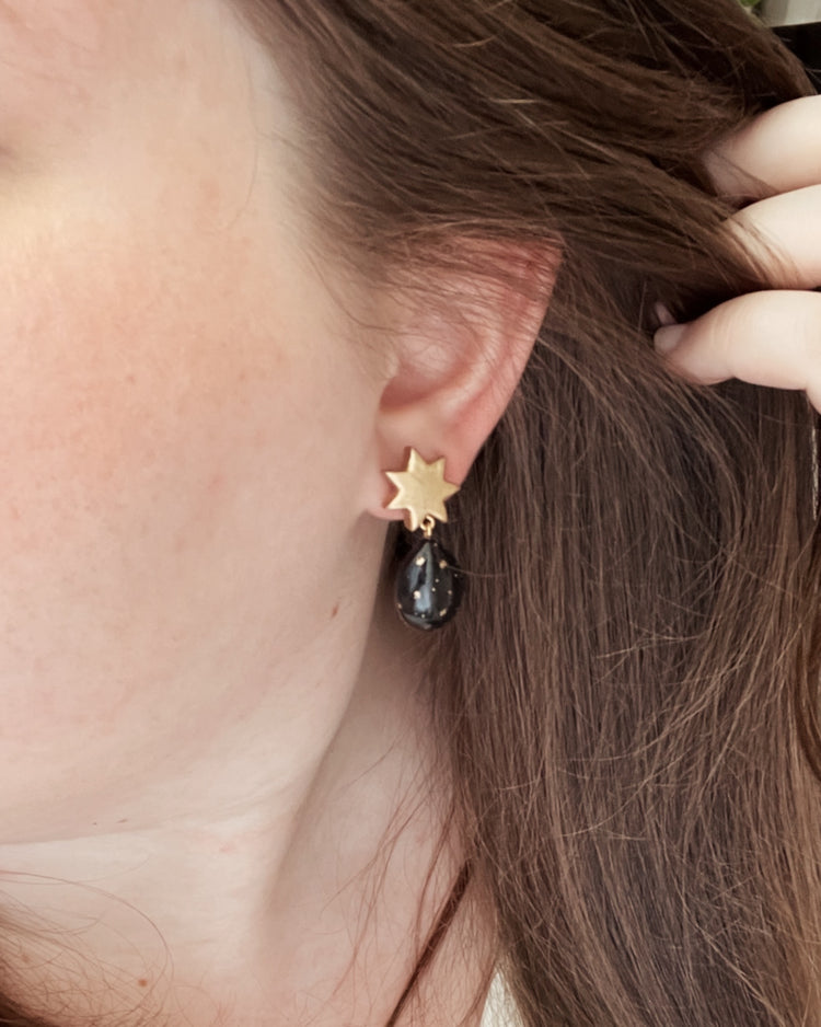 No. 11 | Painted Night Earrings