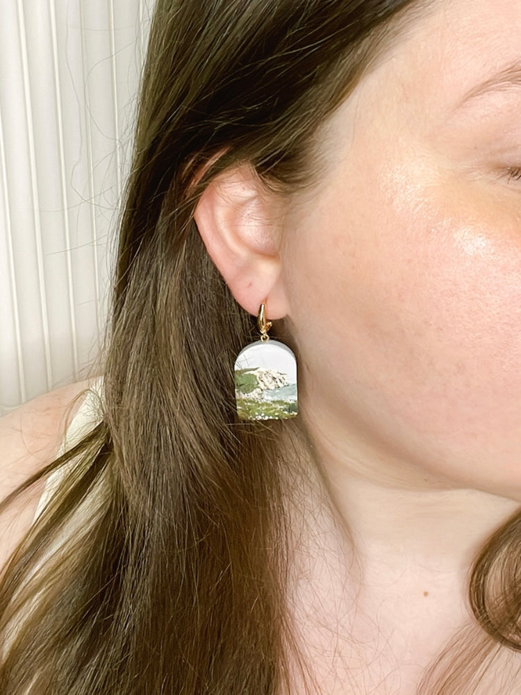 Block Island Earrings | Landscape Series