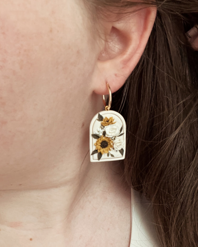 14 | Sunflower Bouquet Earrings