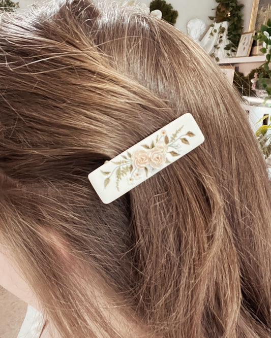 13 | Peony Garden Hair Clip