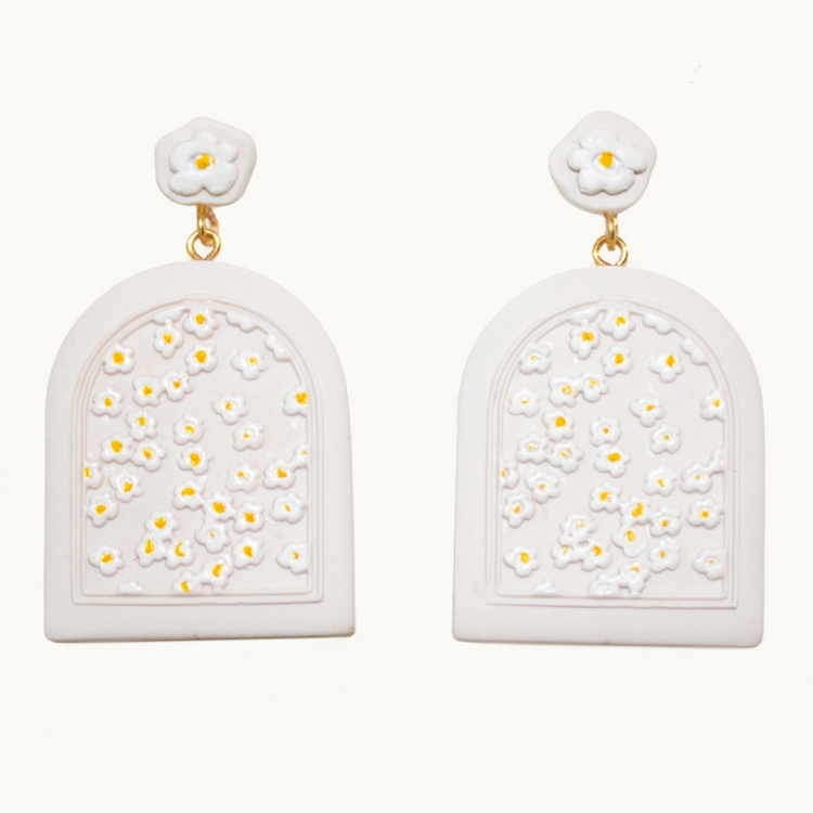 Teeny Tiny Flower Earrings  | June 2024