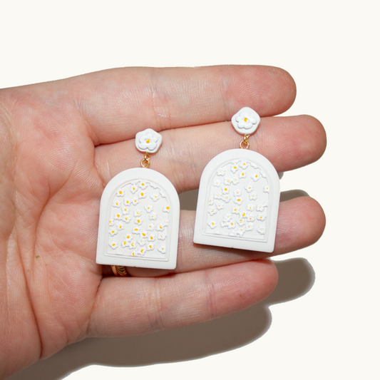 Teeny Tiny Flower Earrings  | June 2024