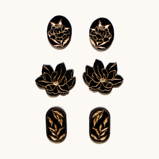 Floral Stud Set