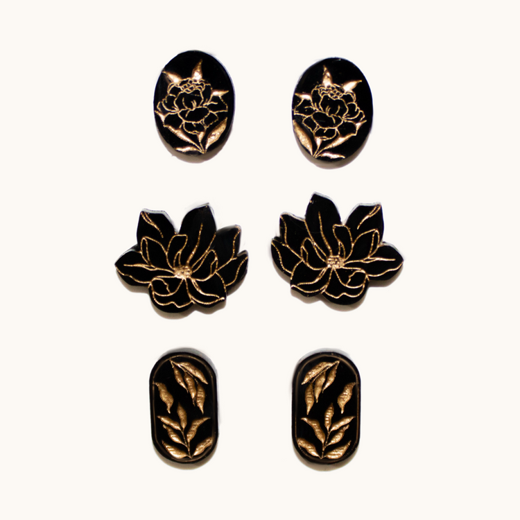 Floral Stud Set