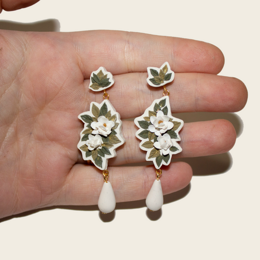Re-Imagined Magnolia Earrings