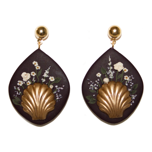 No. 13 | Shell Bouquet Earrings