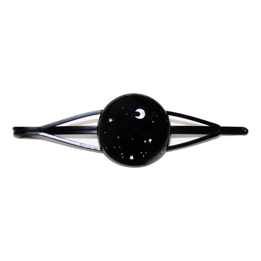 No. 6 | Black Night Sky Hair Clip