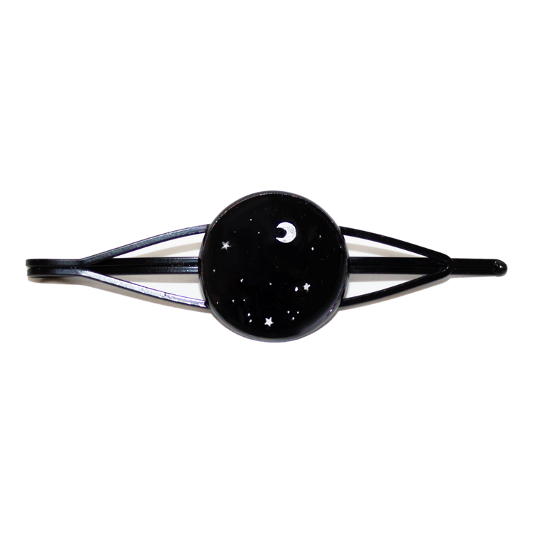 No. 6 | Black Night Sky Hair Clip