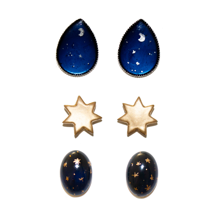 No. 9 | Celestial Stud Set