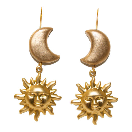 No. 14 | Moon + Sun Earrings