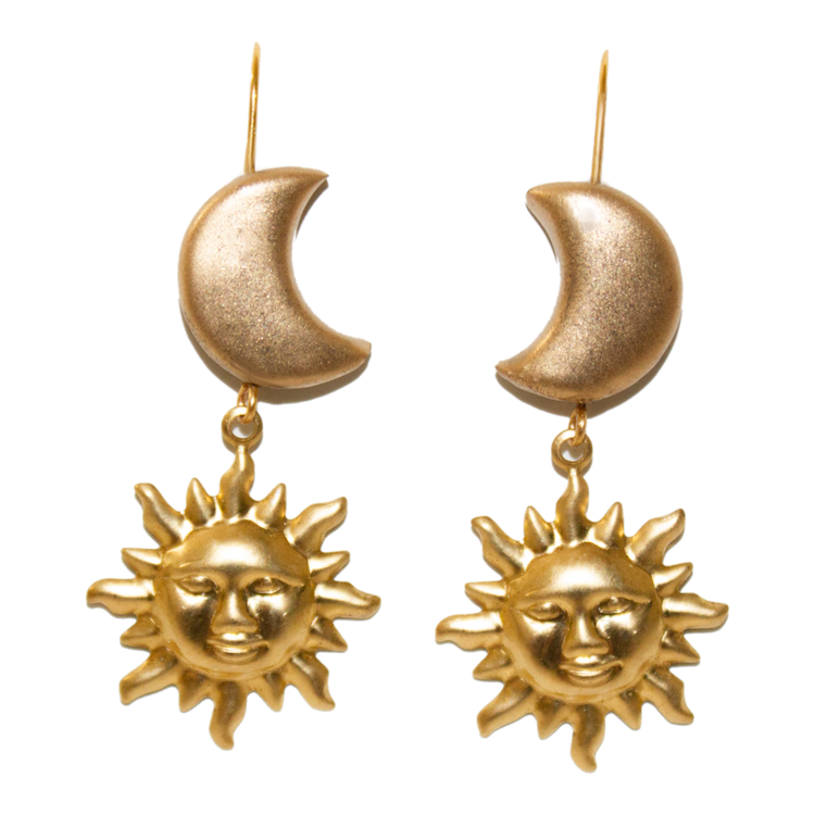 No. 14 | Moon + Sun Earrings