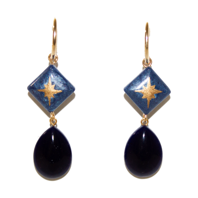 No. 17 | Beaded Hoop Earrings