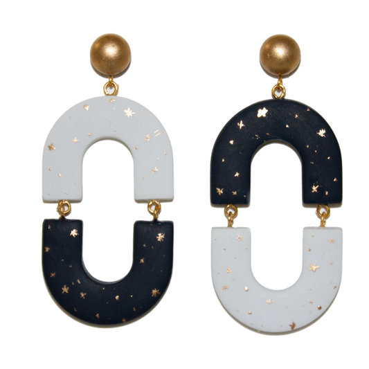 No. 19 | Day/Night Arch Earrings