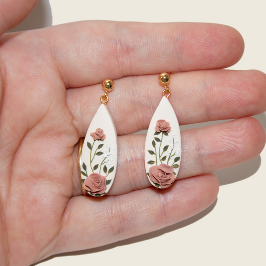 No. 11 | Floral Drop Earrings