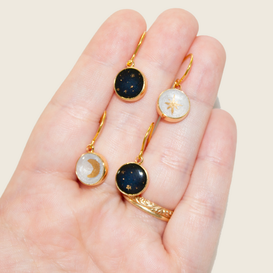 No. 8 | Mini Celestial Earring Set