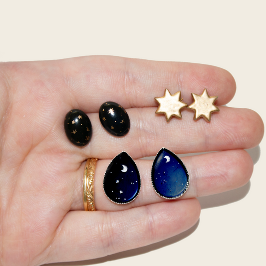No. 9 | Celestial Stud Set