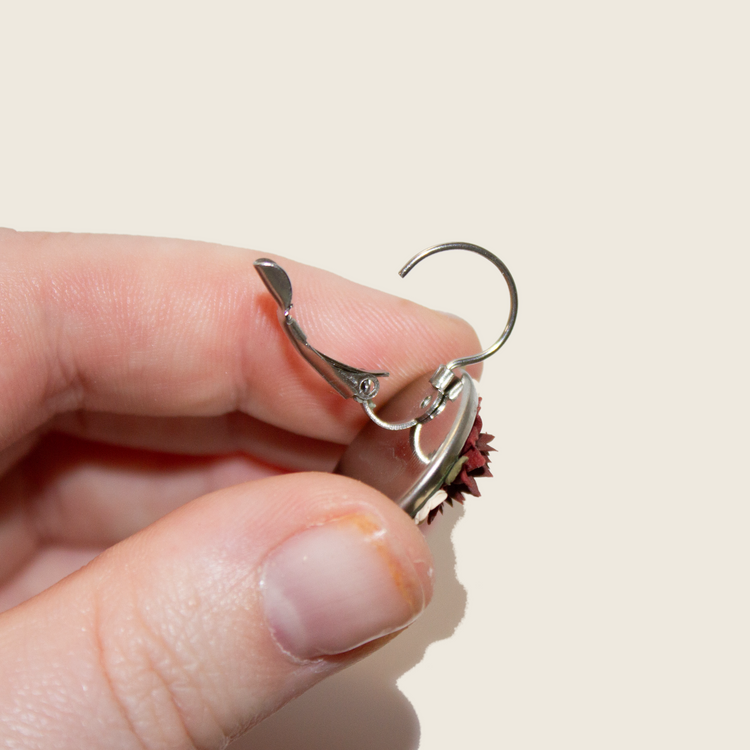 No. 3 | Dahlia + Peony Earrings