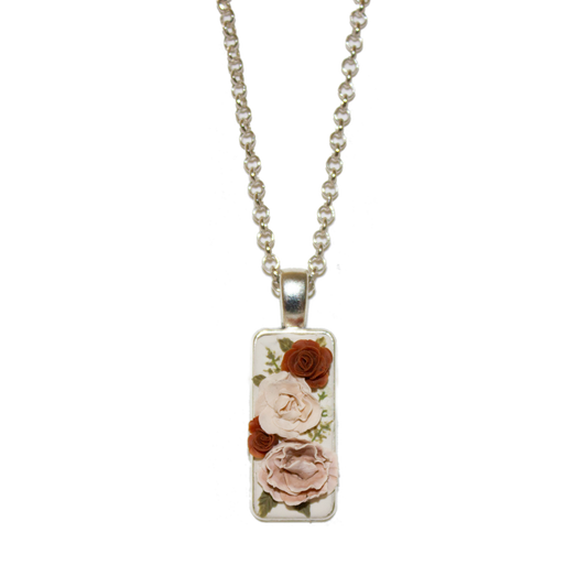 03 | Rose + Peony Pendant