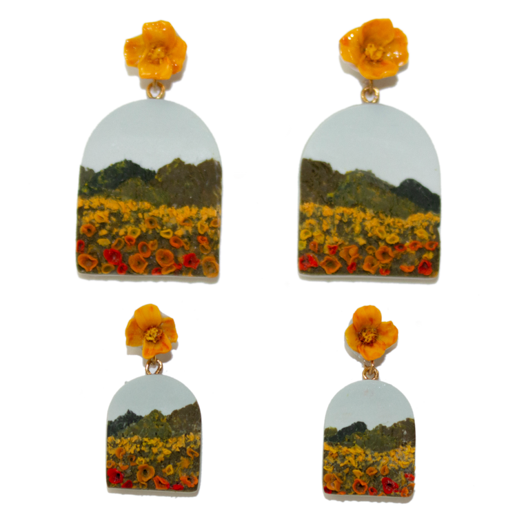 10 | Poppy Field Earrings