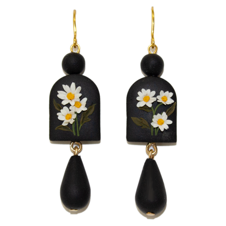 11 | Beaded Daisy Earrings