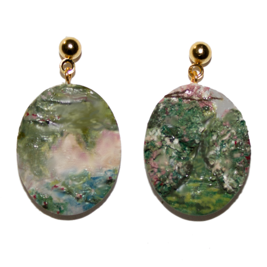 Pieces of Monet | Hand Sculpted Earrings