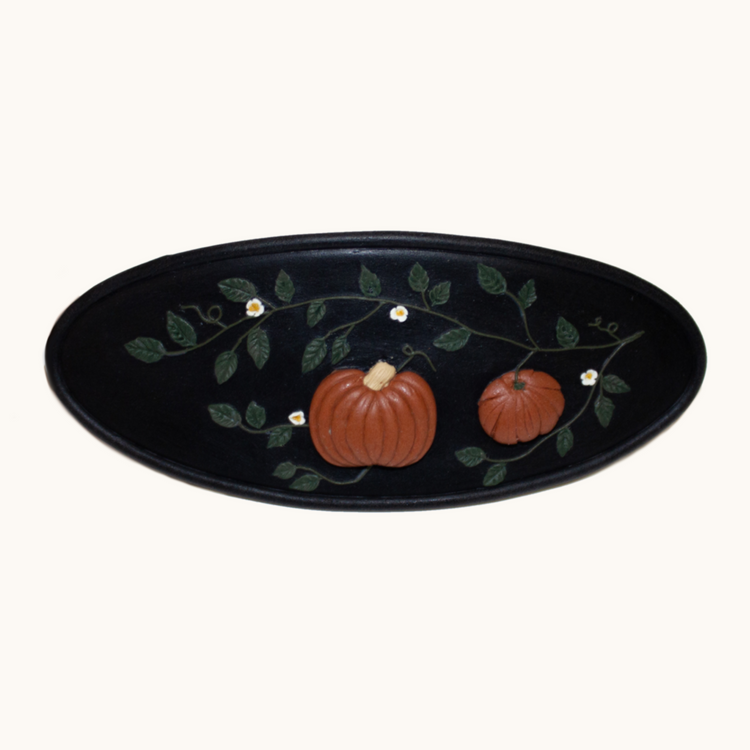 Pumpkin Patch Barrette | Black