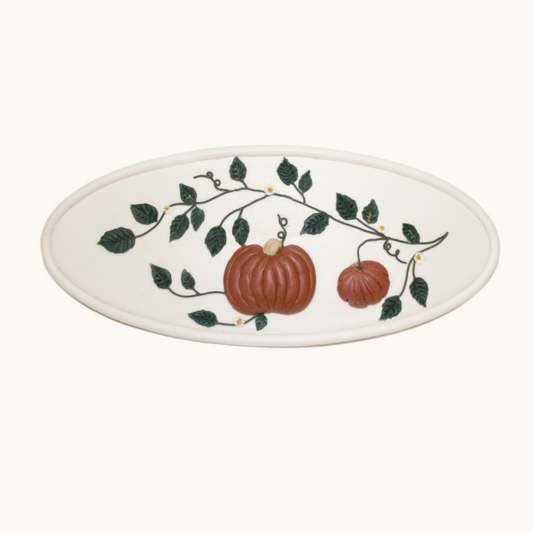 Pumpkin Patch Barrette | Cream