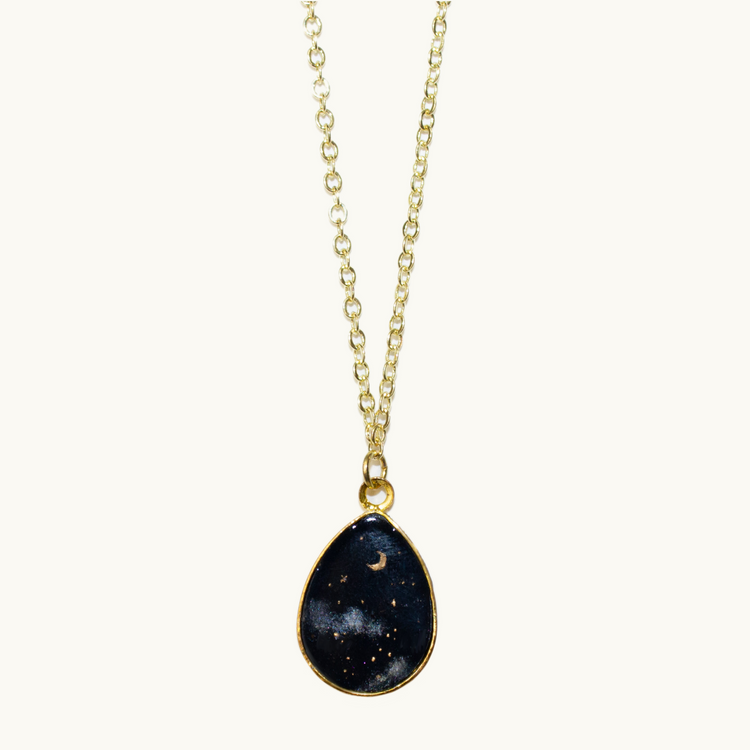 Night Sky Necklace | Gold