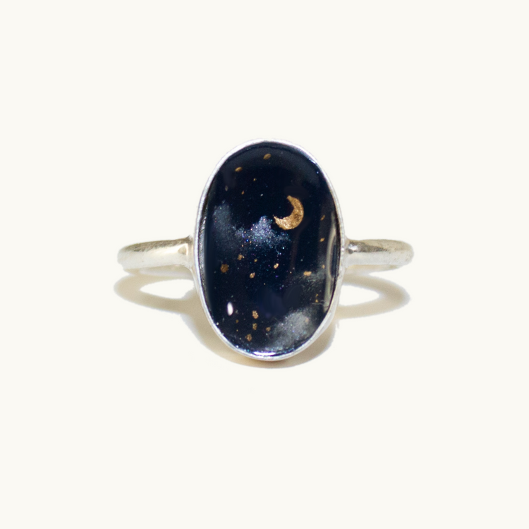 Night Sky Ring | Silver