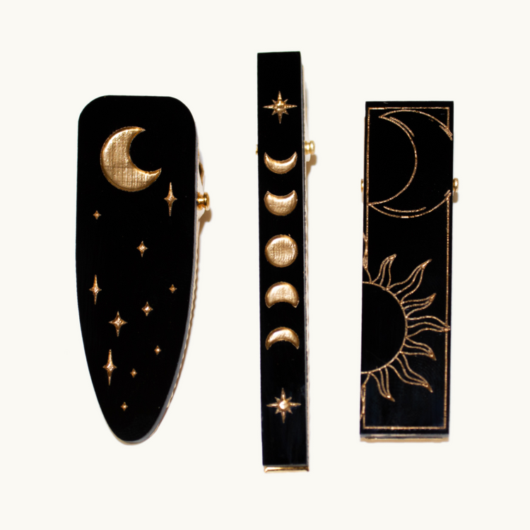 Celestial Hair Clip Set