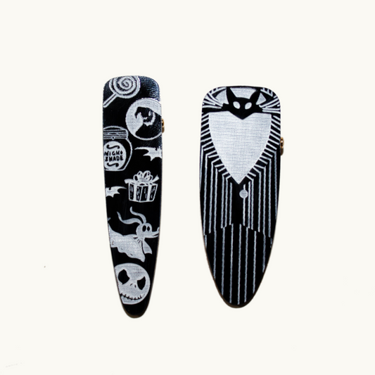 Nightmare Before Christmas Hair Clip Set