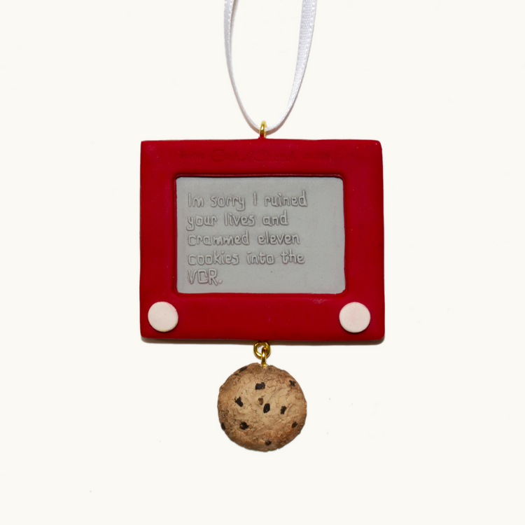 Elf Etch-A-Sketch Ornament