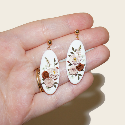 04 | Peony + Foxglove Earrings