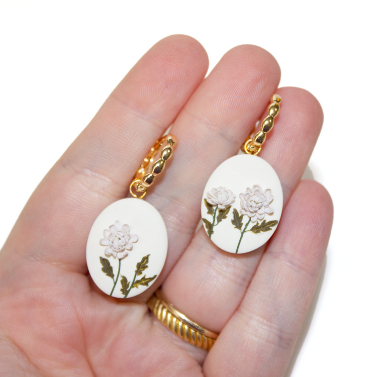01 | Chrysanthemum Earrings