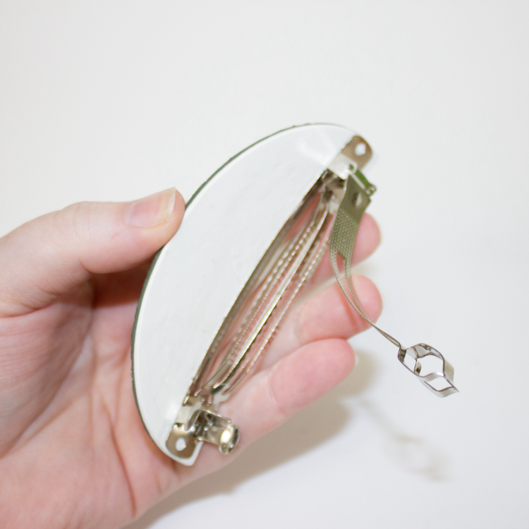 Custom Kitty Hair Barrette