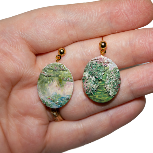 Pieces of Monet | Hand Sculpted Earrings