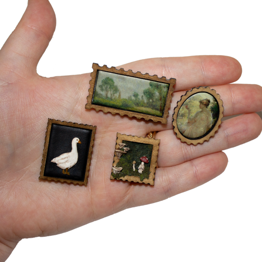 Gallery Magnets | Hand Sculpted Magnet Set