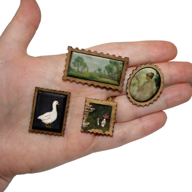 Gallery Magnets | Hand Sculpted Magnet Set