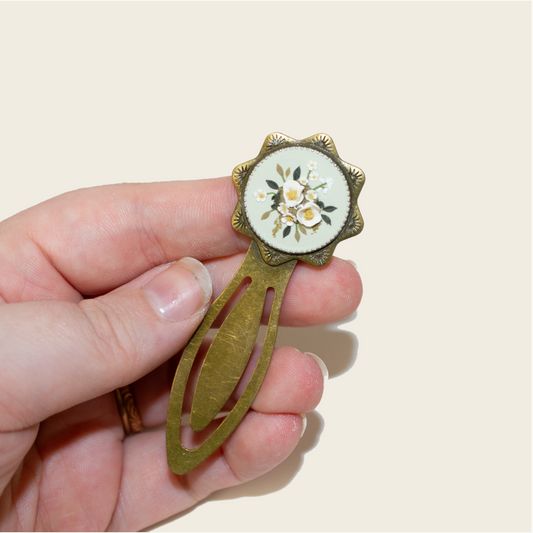 Brass Bouquet Bookmark