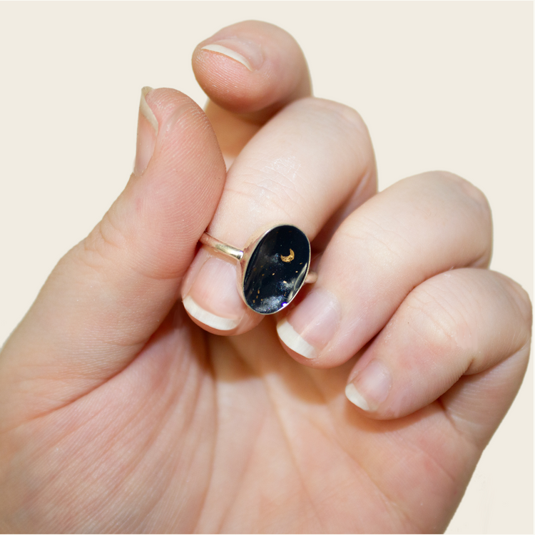 Night Sky Ring | Silver
