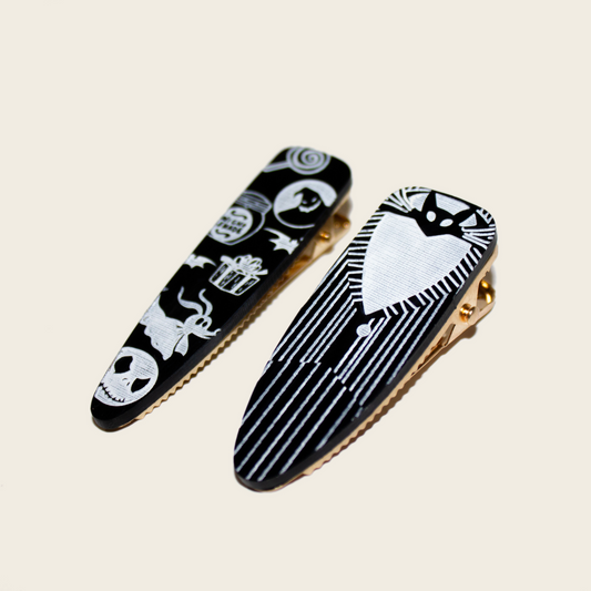 Nightmare Before Christmas Hair Clip Set