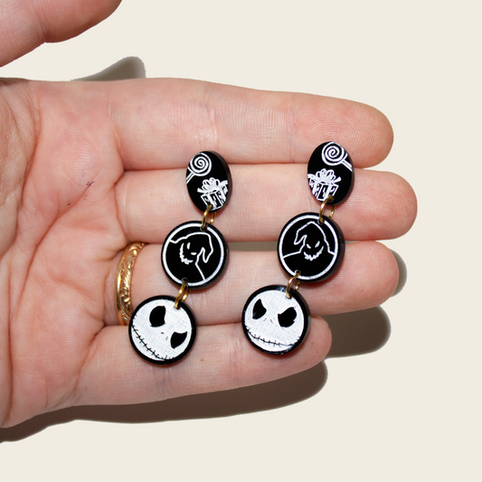 Nightmare Before Christmas Earrings