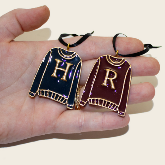 HP Christmas Sweater Ornament Set