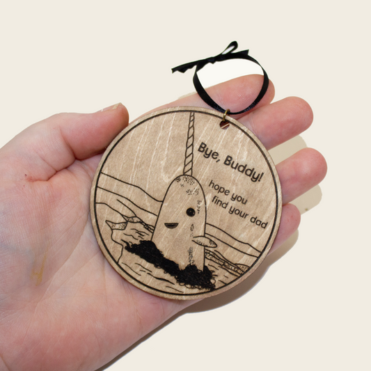 Mr. Narwhal Elf Ornament