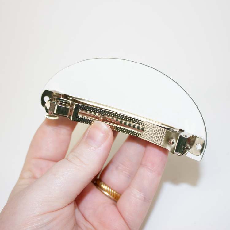 Custom Kitty Hair Barrette