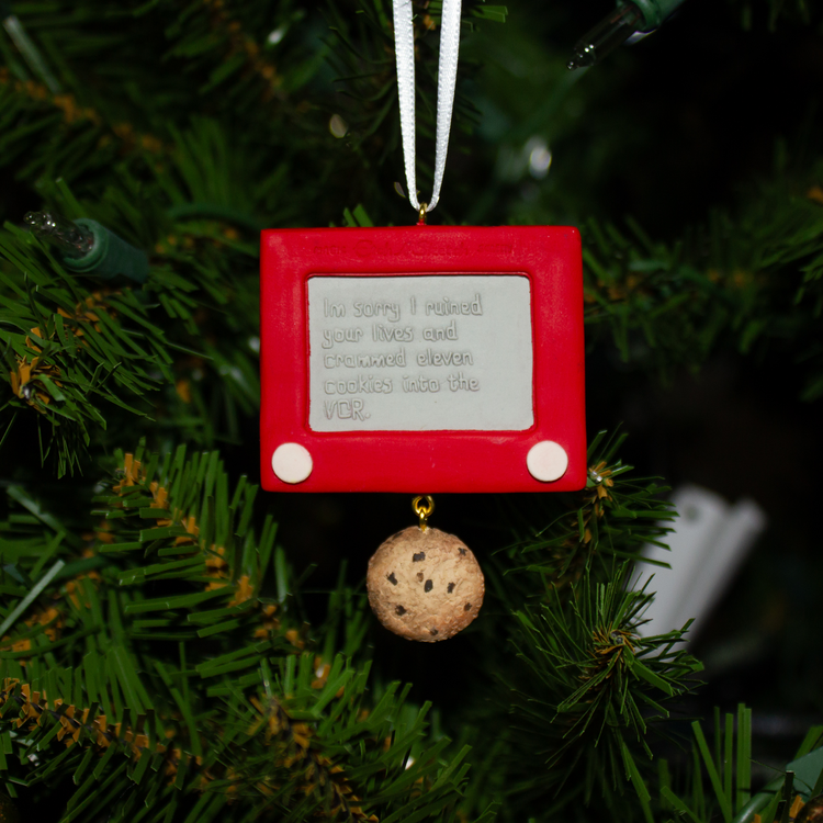 Elf Etch-A-Sketch Ornament