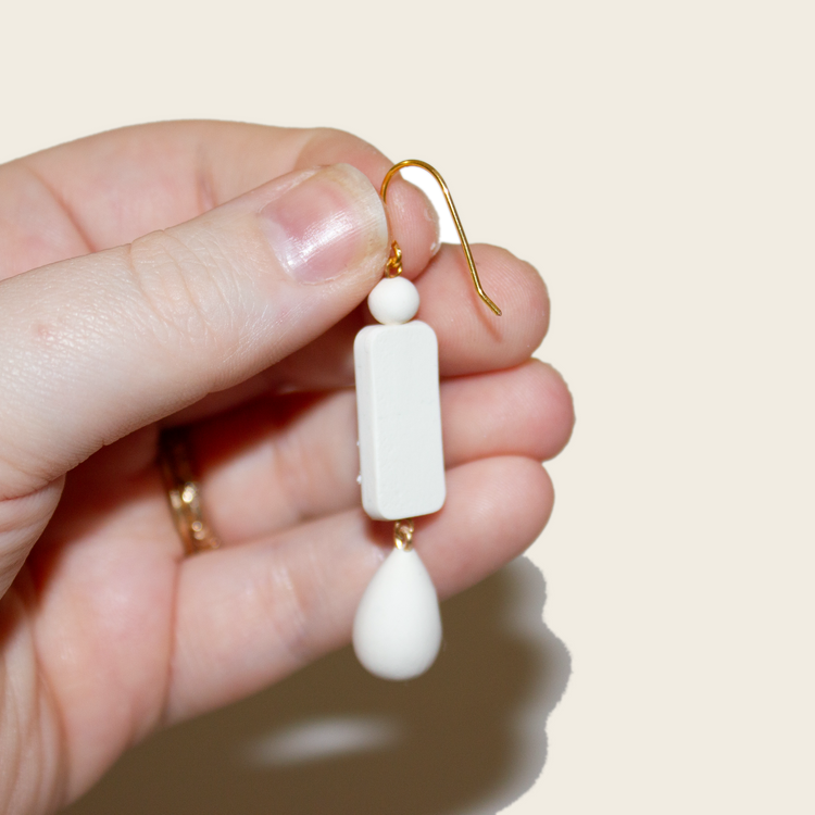 10 | Beaded Foxglove Earrings