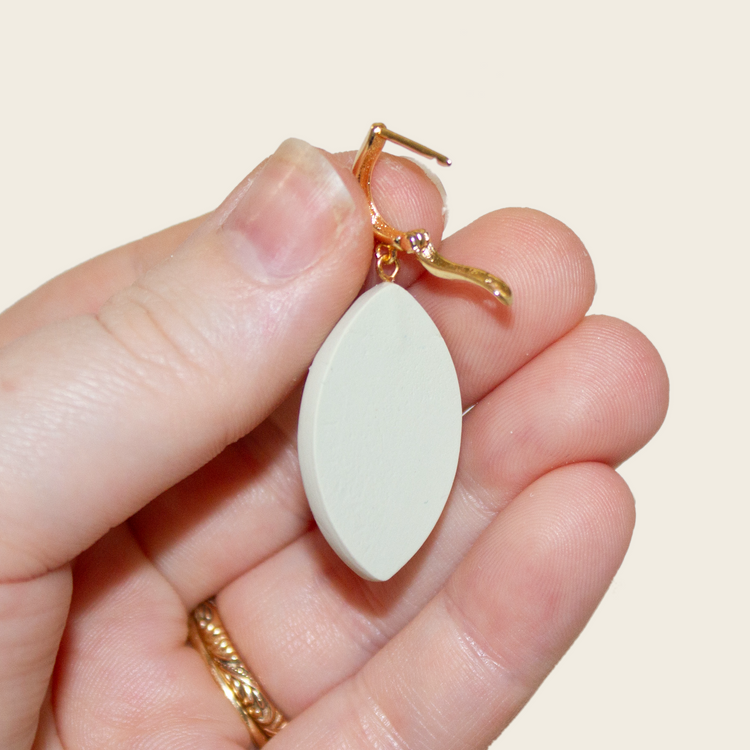 26 | Sage Peony + Rose Bouquet Earrings