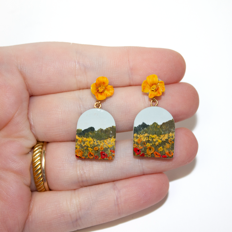 10 | Poppy Field Earrings